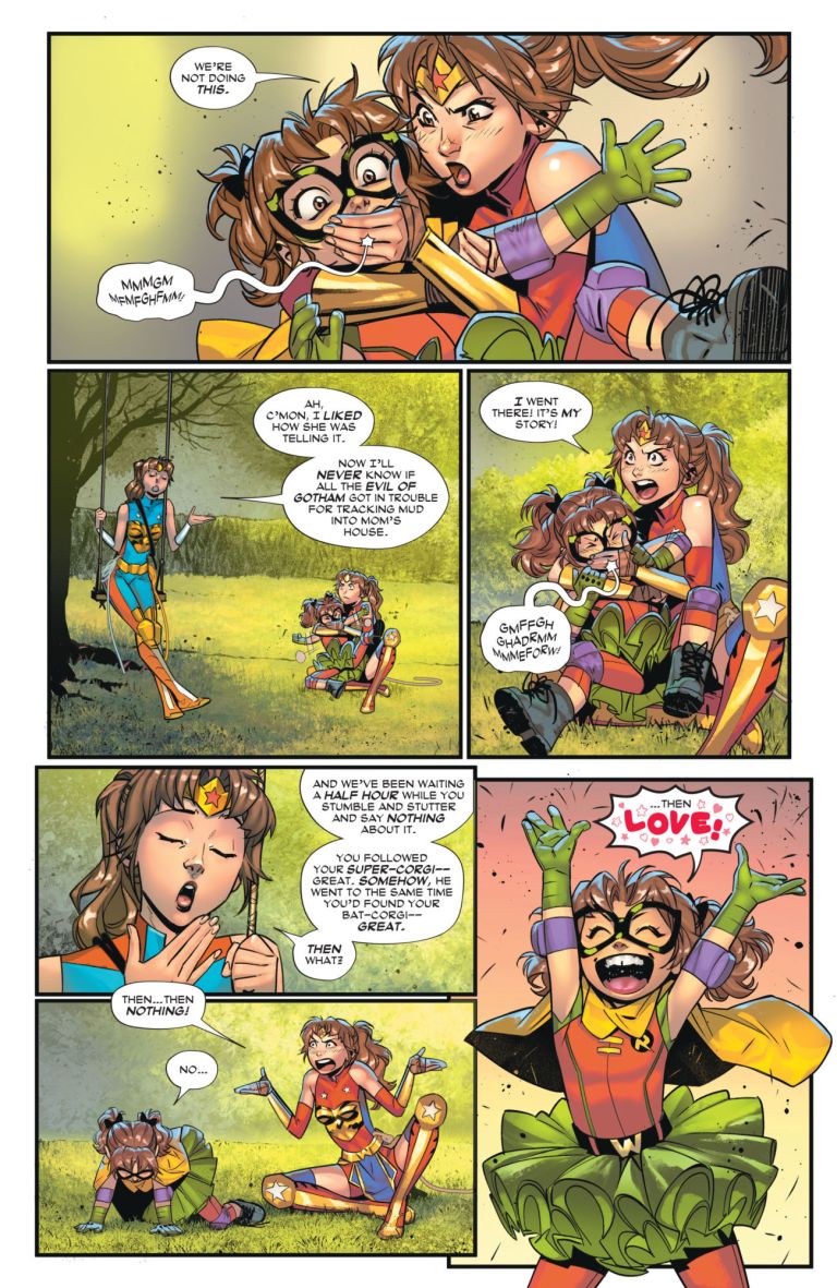 Trinity: Daughter of Wonder Woman #5 Preview: Puppy Love in Gotham Trinity: Daughter of Wonder Woman #5 Preview: Puppy Love in Gotham