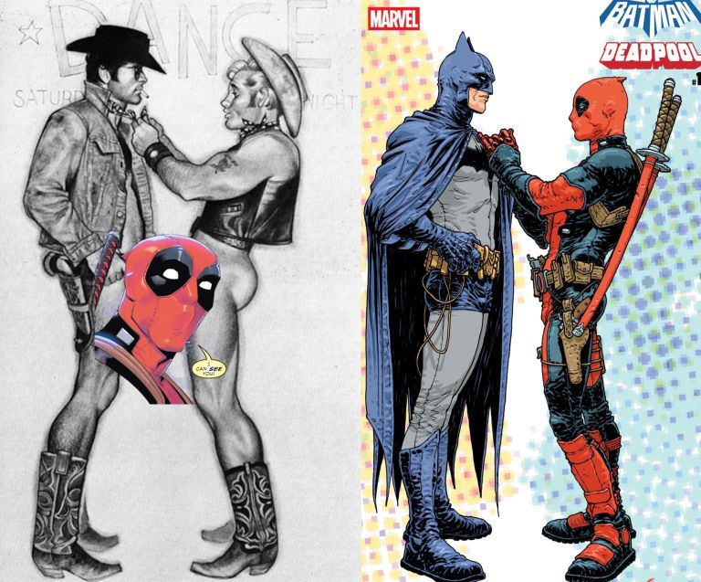 Separated At Birth: Frank Quitely, Batman/Deadpool And Longhorns Dance Separated At Birth: Frank Quitely, Batman/Deadpool And Longhorns Dance