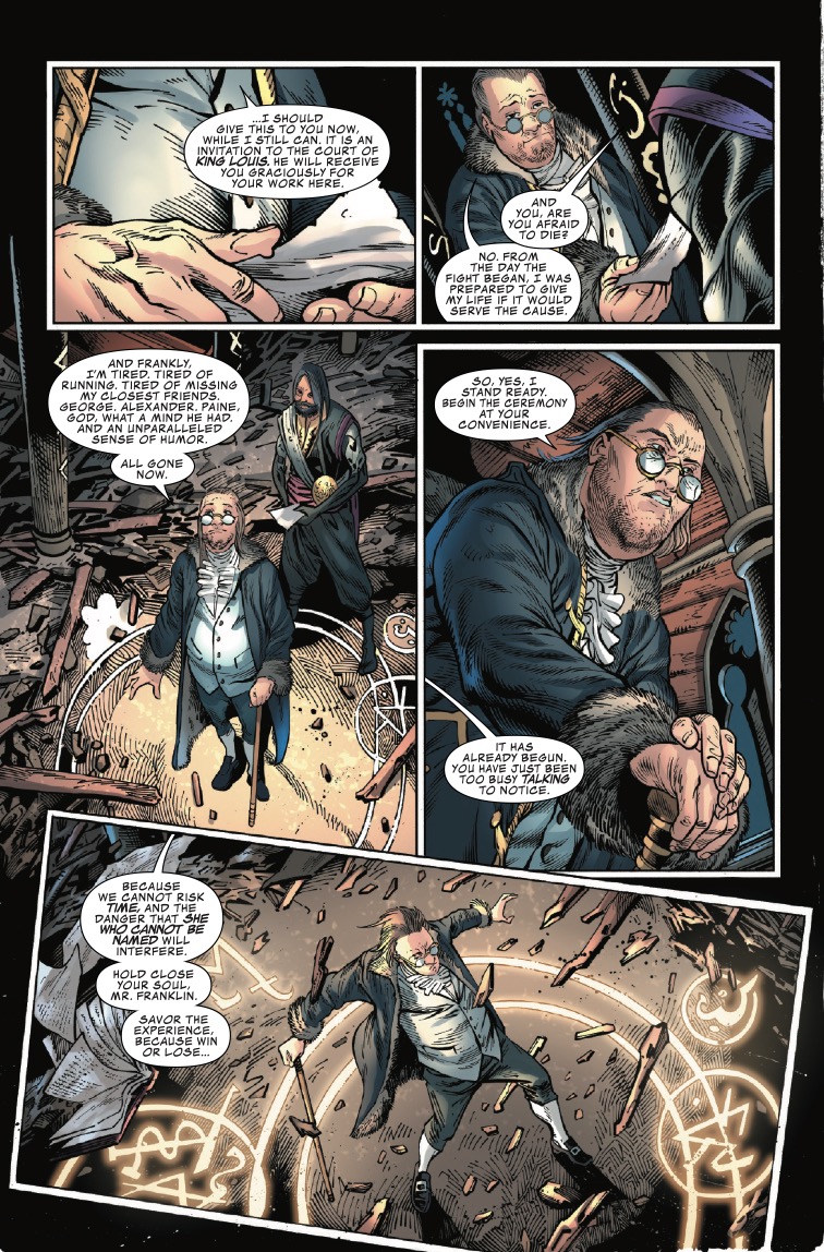 1776 #1 Preview: Captain America Fights for Independence Day 1776 #1 Preview: Captain America Fights for Independence Day