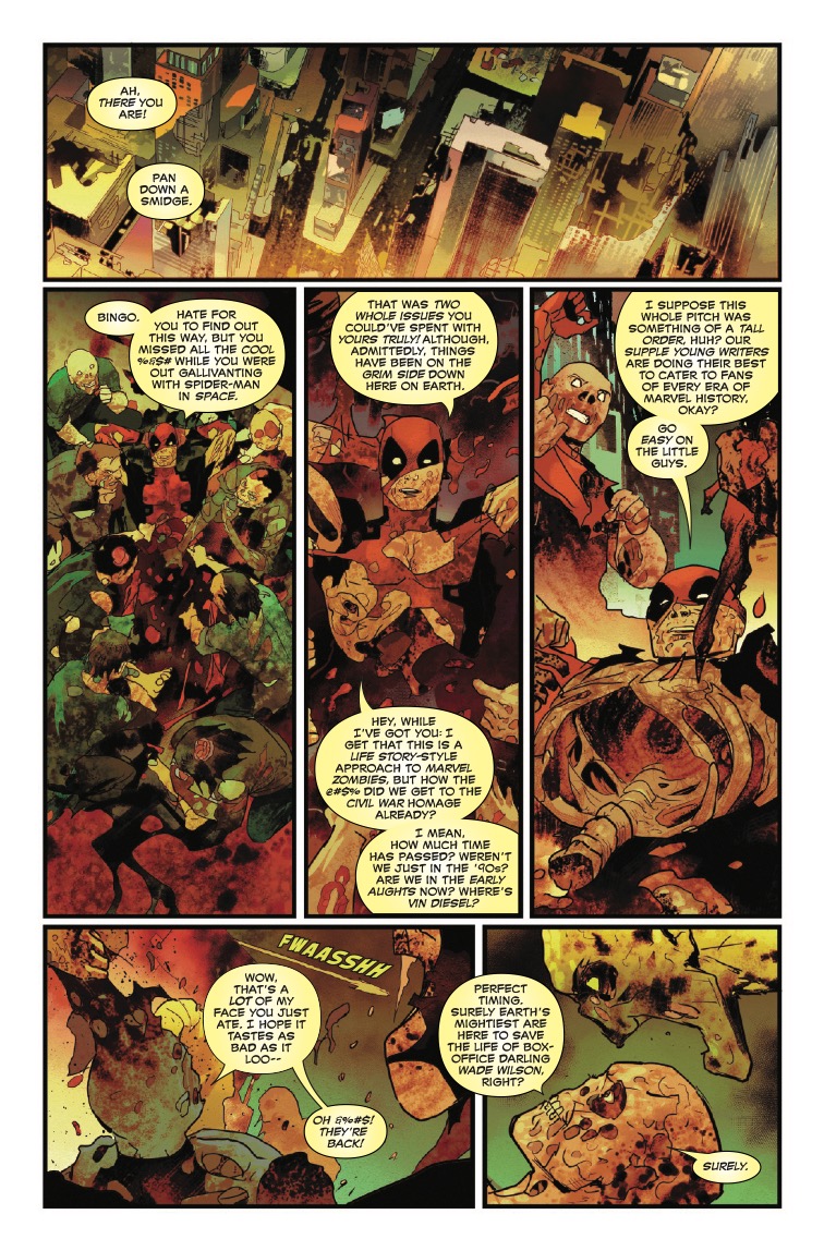 Marvel Zombies: Red Band #4 Preview: Whose Side Are… Eh, Forget It Marvel Zombies: Red Band #4 Preview: Whose Side Are… Eh, Forget It