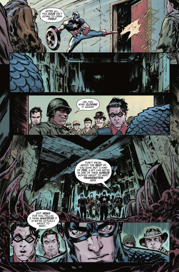 Alien vs Captain America #2 Preview: Red Skull’s Alien Petting Zoo Alien vs Captain America #2 Preview: Red Skull’s Alien Petting Zoo