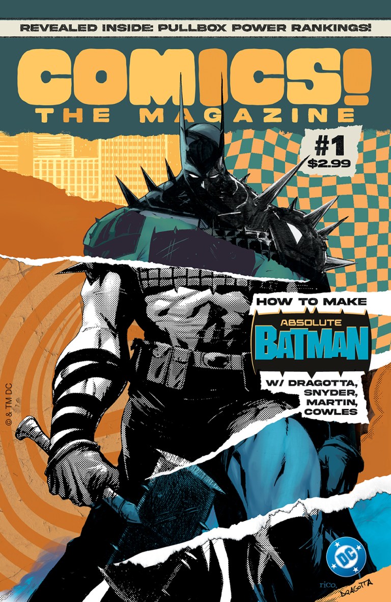 Comics! The Magazine Launches With Absolute Batman And A Price Guide Comics! The Magazine Launches With Absolute Batman And A Price Guide