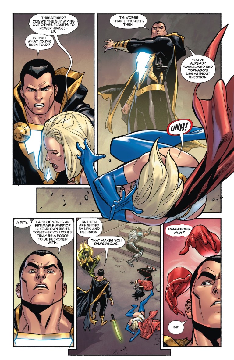 Justice League Red #5 Preview: Black Adam’s Kandaq Kommotion Justice League Red #5 Preview: Black Adam’s Kandaq Kommotion