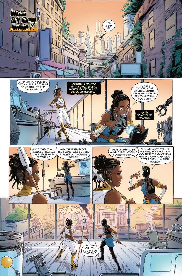 Strange Tales #3 Preview: Hulk Smash Party in Wakanda Strange Tales #3 Preview: Hulk Smash Party in Wakanda