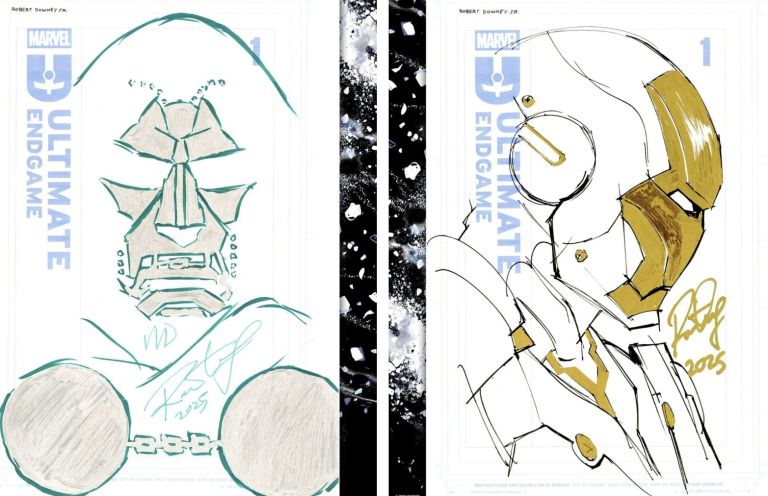 Robert Downey Jr’s Iron Man & Doctor Doom Ultimate Endgame Blindbags Robert Downey Jr’s Iron Man & Doctor Doom Ultimate Endgame Blindbags