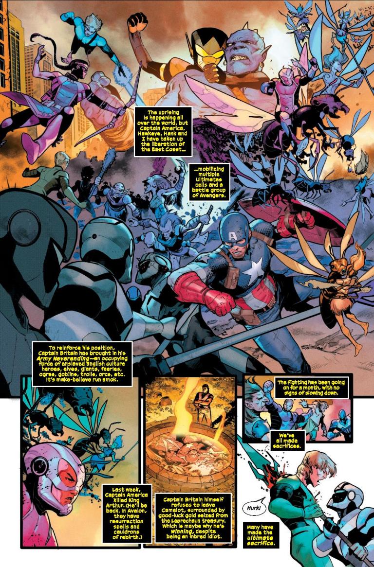 Ultimates #19 Preview: Wasp’s Sting Leaves Team Buzzing Ultimates #19 Preview: Wasp’s Sting Leaves Team Buzzing