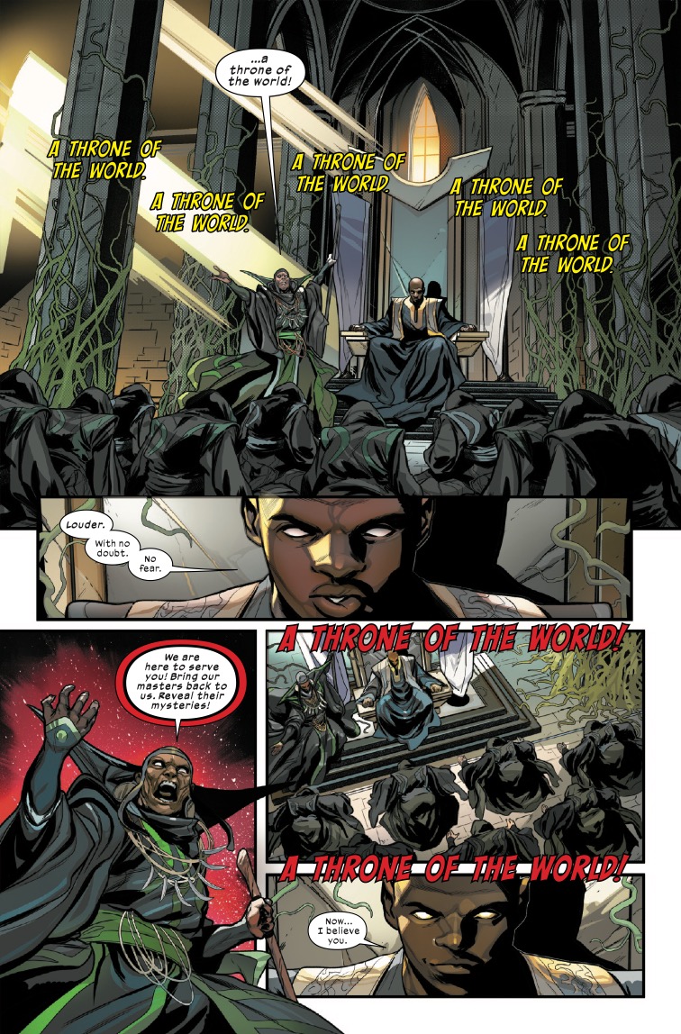 Ultimate Black Panther #23 Preview: Killmonger’s Crown Ambitions Ultimate Black Panther #23 Preview: Killmonger’s Crown Ambitions