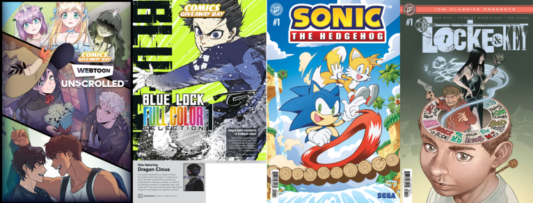 Webtoon, Kodansha And IDW “Comics Giveaway Day” Details Webtoon, Kodansha And IDW “Comics Giveaway Day” Details