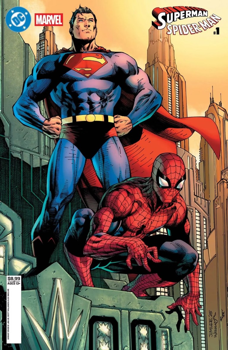 Jim Lee Trolls The Internet Over Superman And Spider-Man Crossover Jim Lee Trolls The Internet Over Superman And Spider-Man Crossover