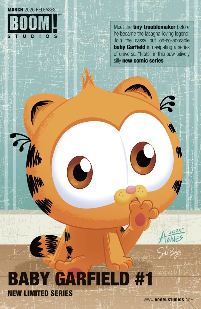 Boom Studios’ March 2026 Full Solicits Launch Baby Garfield #1 Boom Studios’ March 2026 Full Solicits Launch Baby Garfield #1