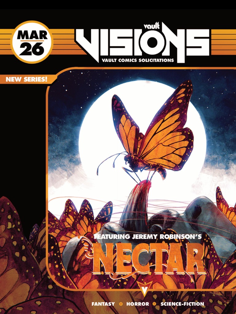 Nectar #1 Takes Flight In Vault Comics’ March 2026 Full Solicits Nectar #1 Takes Flight In Vault Comics’ March 2026 Full Solicits