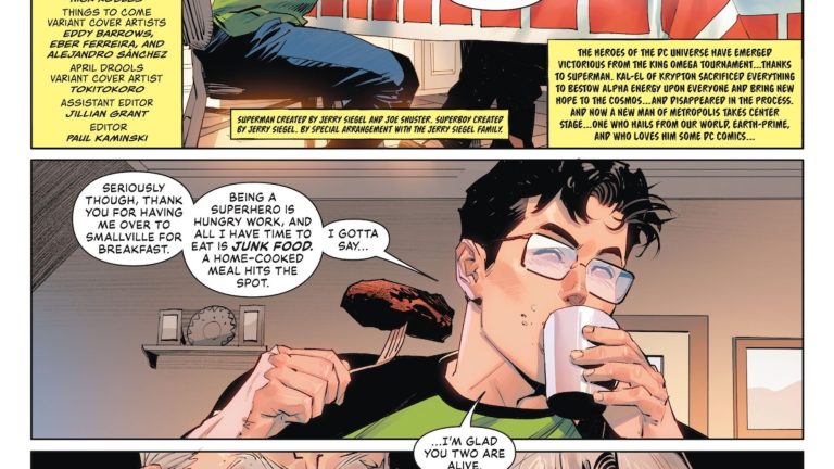 Superman #37 Preview: Superboy Prime’s Job Hunt Shenanigans Superman #37 Preview: Superboy Prime’s Job Hunt Shenanigans
