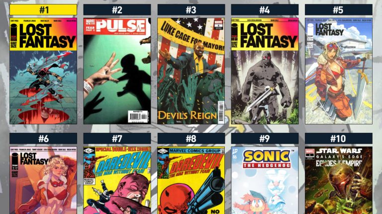 Top Ten Hottest Comics Of The Week – Lost Fantasy, Sonic & Daredevil Top Ten Hottest Comics Of The Week – Lost Fantasy, Sonic & Daredevil