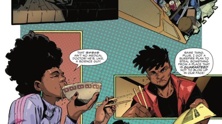 Astonishing Miles Morales: Spider-Man – The Art of Thwip #1 Preview Astonishing Miles Morales: Spider-Man – The Art of Thwip #1 Preview