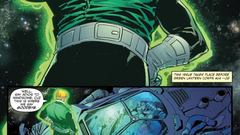 Tales of the Green Lantern Corps: Guy Gardner #1 Preview: Light Fight Tales of the Green Lantern Corps: Guy Gardner #1 Preview: Light Fight