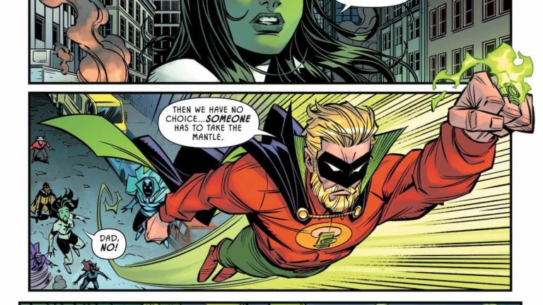 JSA #20 Preview: Holy Spirit Seeks New Meatsuit JSA #20 Preview: Holy Spirit Seeks New Meatsuit