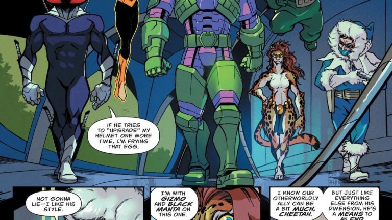 DC x Sonic the Hedgehog: The Metal Legion #2 Preview DC x Sonic the Hedgehog: The Metal Legion #2 Preview