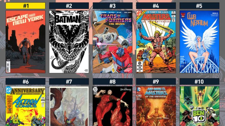 Escape From New York Tops Official Top 10 Hottest Comics Of The Week Escape From New York Tops Official Top 10 Hottest Comics Of The Week