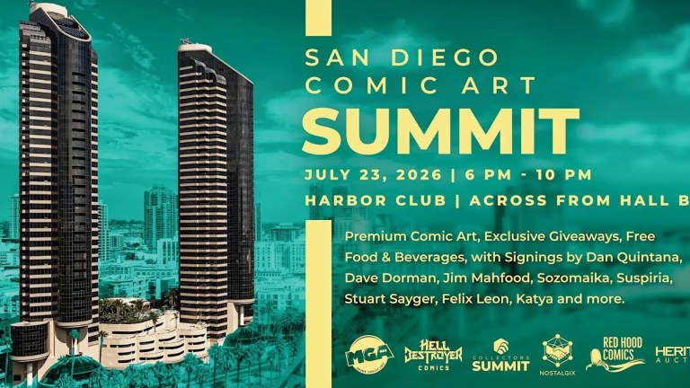 Art Collectors Get A Separate Comic Art Summit For San Diego Comic-Con Art Collectors Get A Separate Comic Art Summit For San Diego Comic-Con