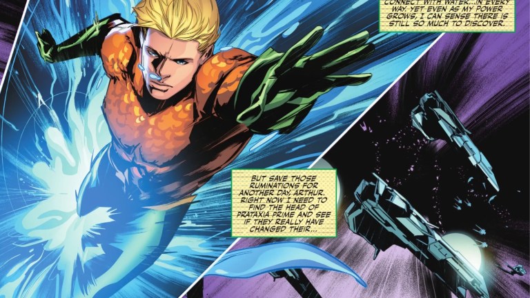 Aquaman “Doesn’t Just Talk To Fish” Anymore, He’s A God (Spoilers) Aquaman “Doesn’t Just Talk To Fish” Anymore, He’s A God (Spoilers)