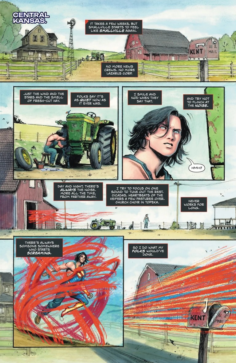 Absolute Superman #15 Preview: Cape Couture and Crisis Cleanup Absolute Superman #15 Preview: Cape Couture and Crisis Cleanup