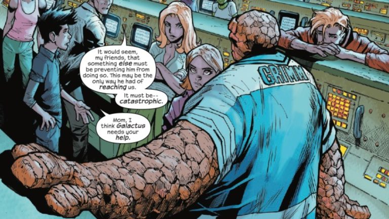 Fantastic Four #7 Preview: Sue Storm’s Intergalactic Wanted Poster Fantastic Four #7 Preview: Sue Storm’s Intergalactic Wanted Poster