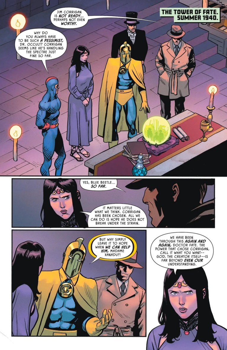 JSA #15 Preview: Heroes United, Enemies Delighted JSA #15 Preview: Heroes United, Enemies Delighted