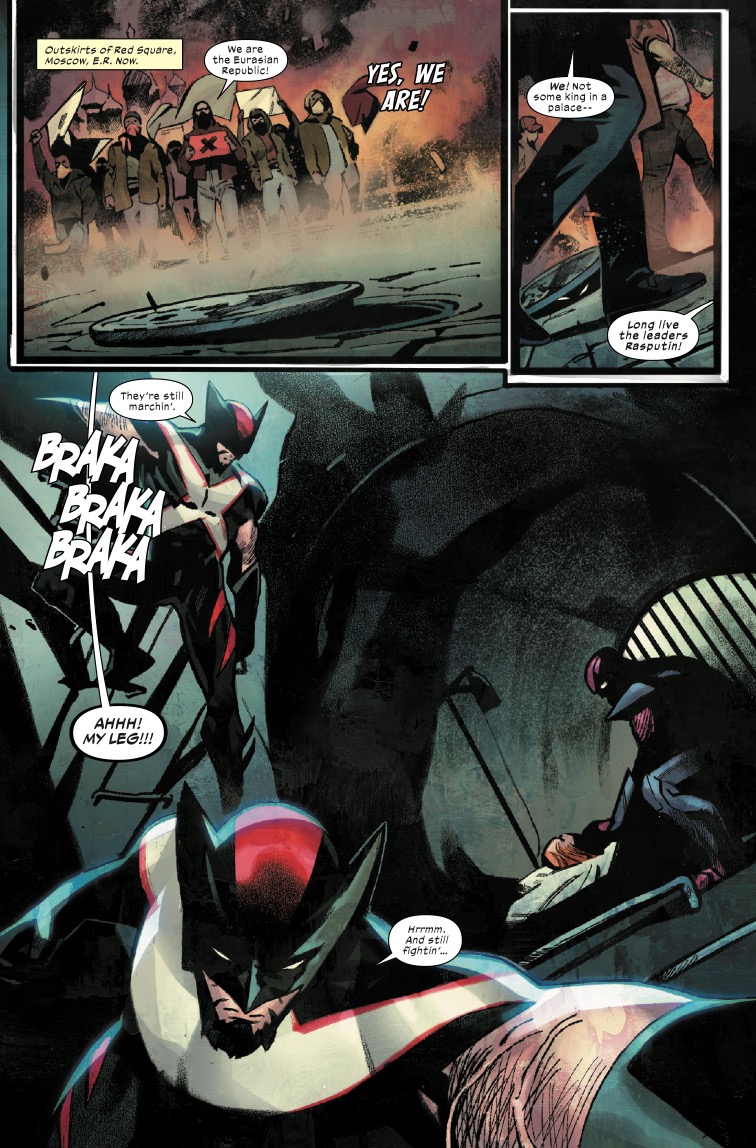 Ultimate Wolverine #13 Preview: Maker’s Council Gets Clawed Ultimate Wolverine #13 Preview: Maker’s Council Gets Clawed