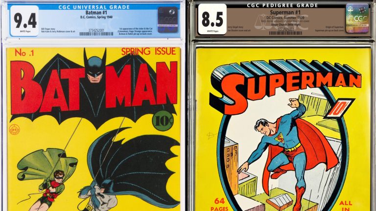 Blockbuster High Grade Superman #1 & Batman #1 M Sale Sets Record Blockbuster High Grade Superman #1 & Batman #1 M Sale Sets Record