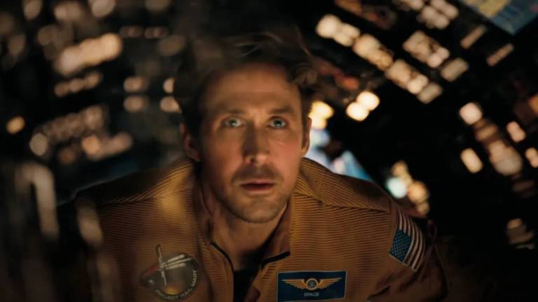 Ryan Gosling wakes from a coma and meets an alien in new Project Hail Mary SDCC footage shown behind closed doors Ryan Gosling wakes from a coma and meets an alien in new Project Hail Mary SDCC footage shown behind closed doors
