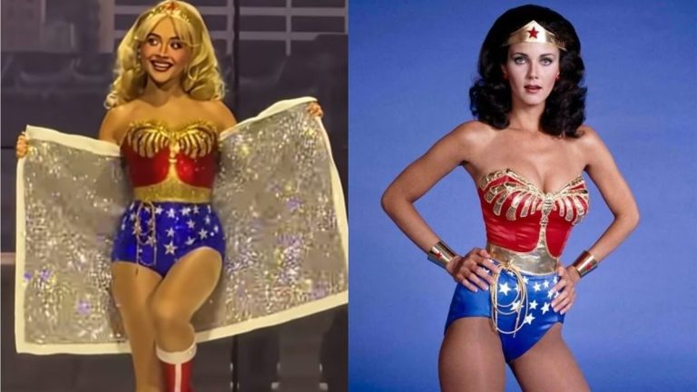 Lynda Carter Approves of Sabrina Carpenter’s Wonder Woman Lynda Carter Approves of Sabrina Carpenter’s Wonder Woman