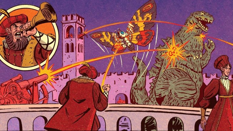 Kaiju Go Full Shakespeare in ROMEO & JULIET AND GODZILLA Comic Kaiju Go Full Shakespeare in ROMEO & JULIET AND GODZILLA Comic