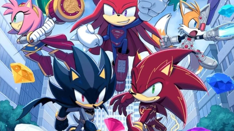 Sonic and the DC Heroes Meet Again in New DC x SONIC Series Sonic and the DC Heroes Meet Again in New DC x SONIC Series
