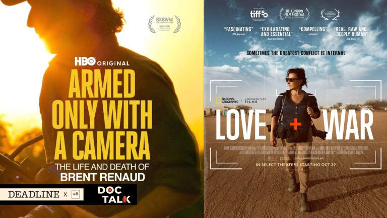 Doc Talk Podcast: Oscar Contenders ‘Love+War’, ‘Armed Only With A Camera’ Capture Intensely Dangerous Work Of Conflict Photojournalists Doc Talk Podcast: Oscar Contenders ‘Love+War’, ‘Armed Only With A Camera’ Capture Intensely Dangerous Work Of Conflict Photojournalists