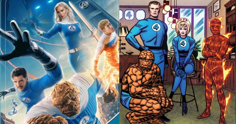 ‘The Fantastic Four: First Steps’ Reveals First Look At The Team’s Classic Suits ‘The Fantastic Four: First Steps’ Reveals First Look At The Team’s Classic Suits