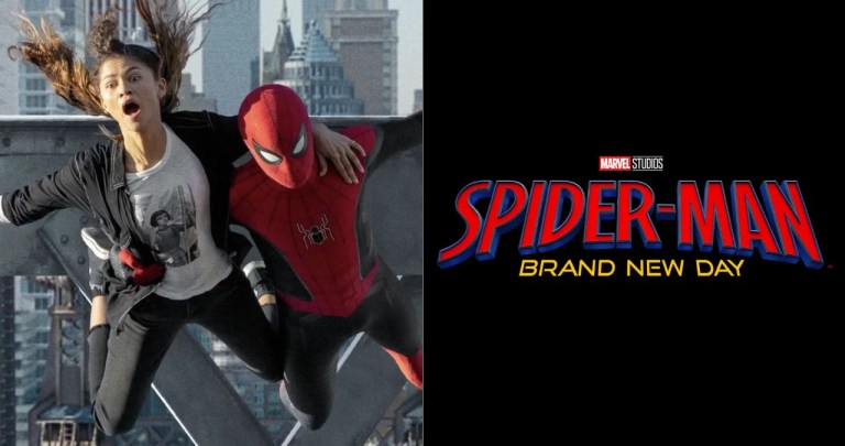 Tom Holland Swings Into Action In ‘Spider-Man: Brand New Day’ Promo art Tom Holland Swings Into Action In ‘Spider-Man: Brand New Day’ Promo art