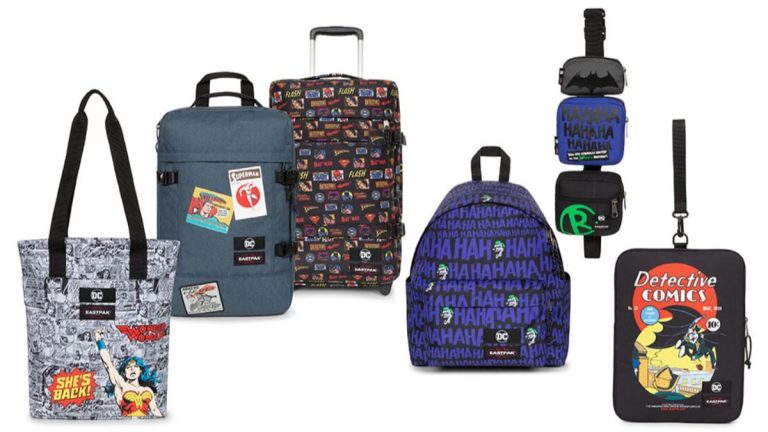 DC X EASTPAK Collection Honors Classic Comic Characters DC X EASTPAK Collection Honors Classic Comic Characters