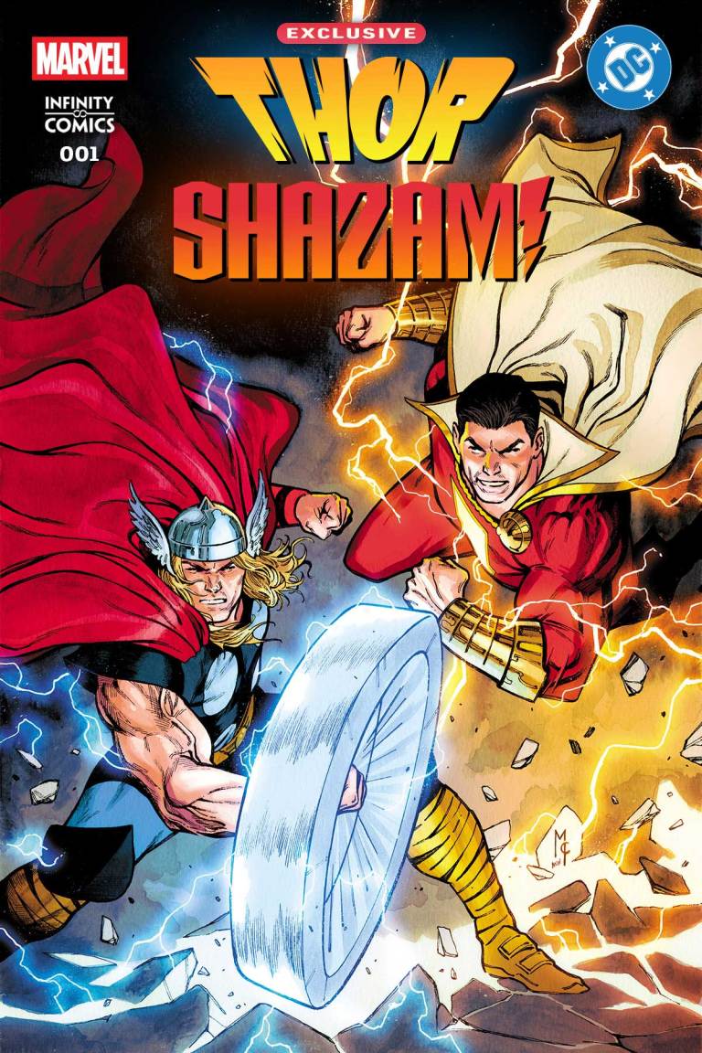 Marvel Unlimited announces Thor/Shazam! Infinity Comics crossover Marvel Unlimited announces Thor/Shazam! Infinity Comics crossover