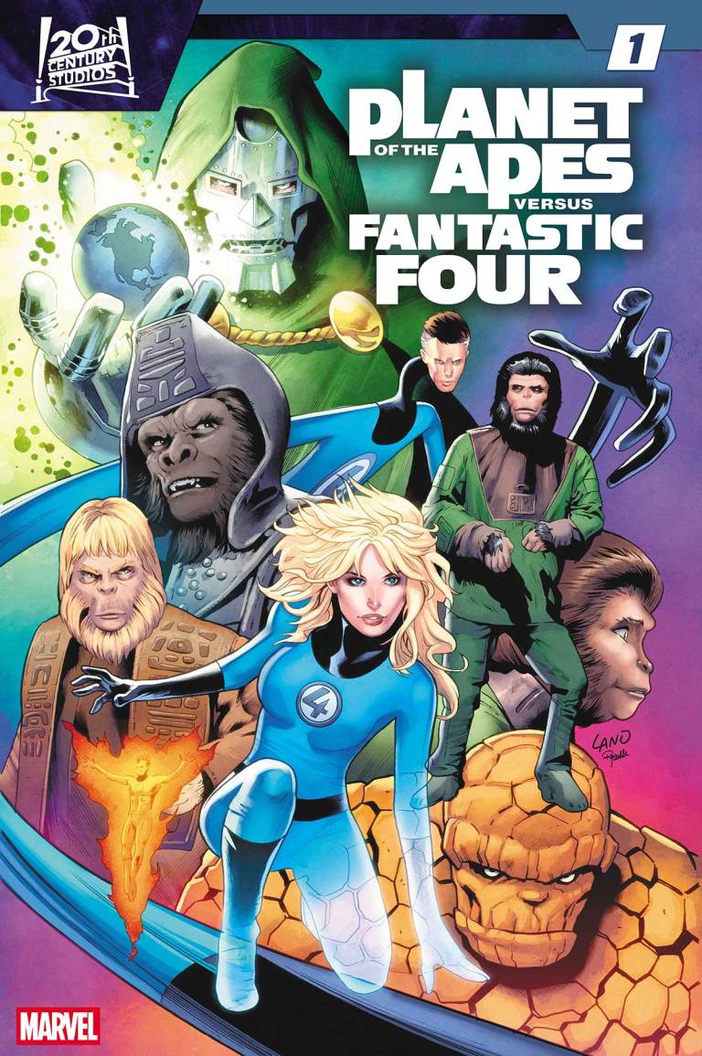 The Fantastic Four meet The Planet of the Apes! The Fantastic Four meet The Planet of the Apes!