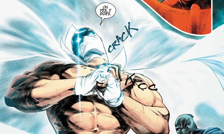 Moon Knight can’t be contained by a shirt in Marvel Comics anymore, as Marc Spector gives Absolute Batman a run for his money Moon Knight can’t be contained by a shirt in Marvel Comics anymore, as Marc Spector gives Absolute Batman a run for his money