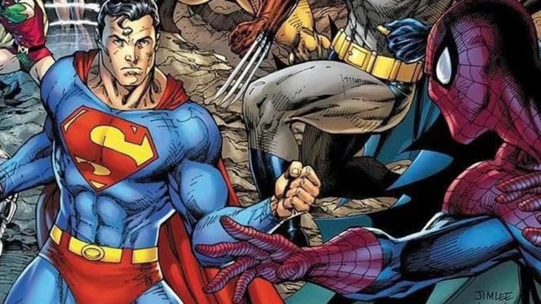 Jim Lee’s Superman vs. Spider-Man Cover Might Hide a 50-Year-Old Easter Egg Jim Lee’s Superman vs. Spider-Man Cover Might Hide a 50-Year-Old Easter Egg