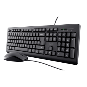 COMBO TECLADO + MOUSE TRUST PRIMO BLACK USB SILENCIOSO COMBO TECLADO + MOUSE TRUST PRIMO BLACK USB SILENCIOSO
