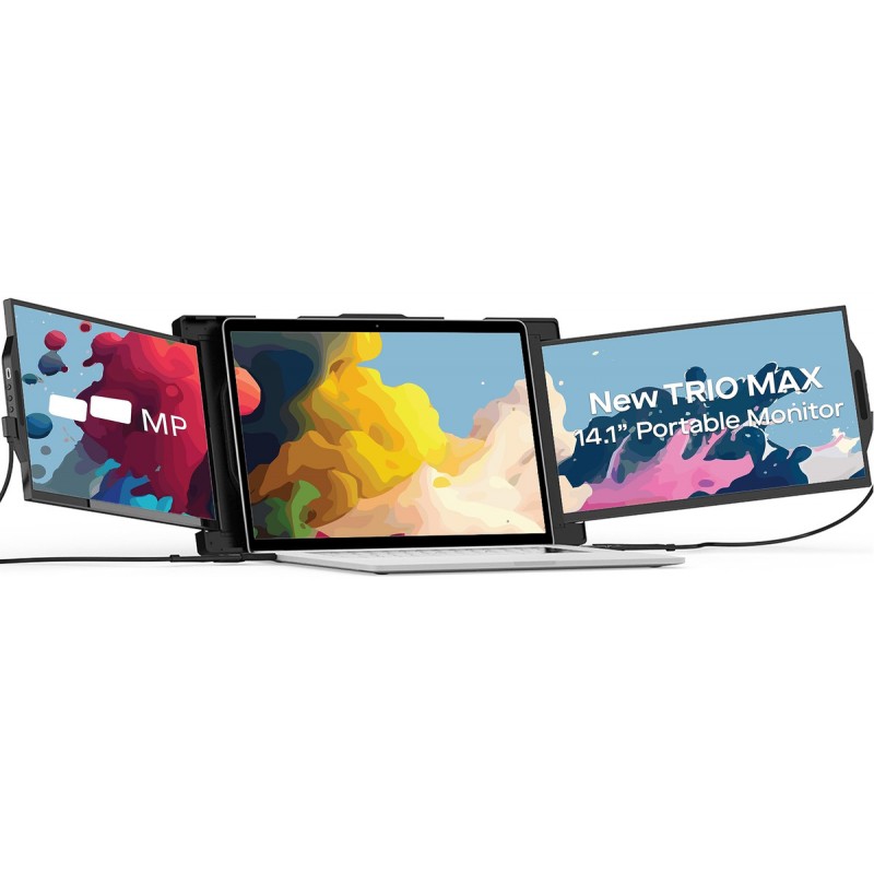 ACCESORIOS BYH MONITOR PORTATIL PARA NOTEBOOK TRIO MAX TRI-SCREEN 2.0 14.1 ACCESORIOS BYH MONITOR PORTATIL PARA NOTEBOOK TRIO MAX TRI-SCREEN 2.0 14.1