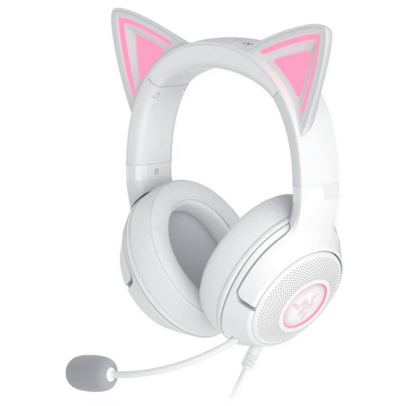 AURICULAR GAMER RAZER KRAKEN KITTY V2 WHITE USB RGB AURICULAR GAMER RAZER KRAKEN KITTY V2 WHITE USB RGB