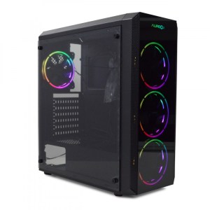 GABINETE GAMER AUREOX HYDRA PLUS ARX 335G GABINETE GAMER AUREOX HYDRA PLUS ARX 335G