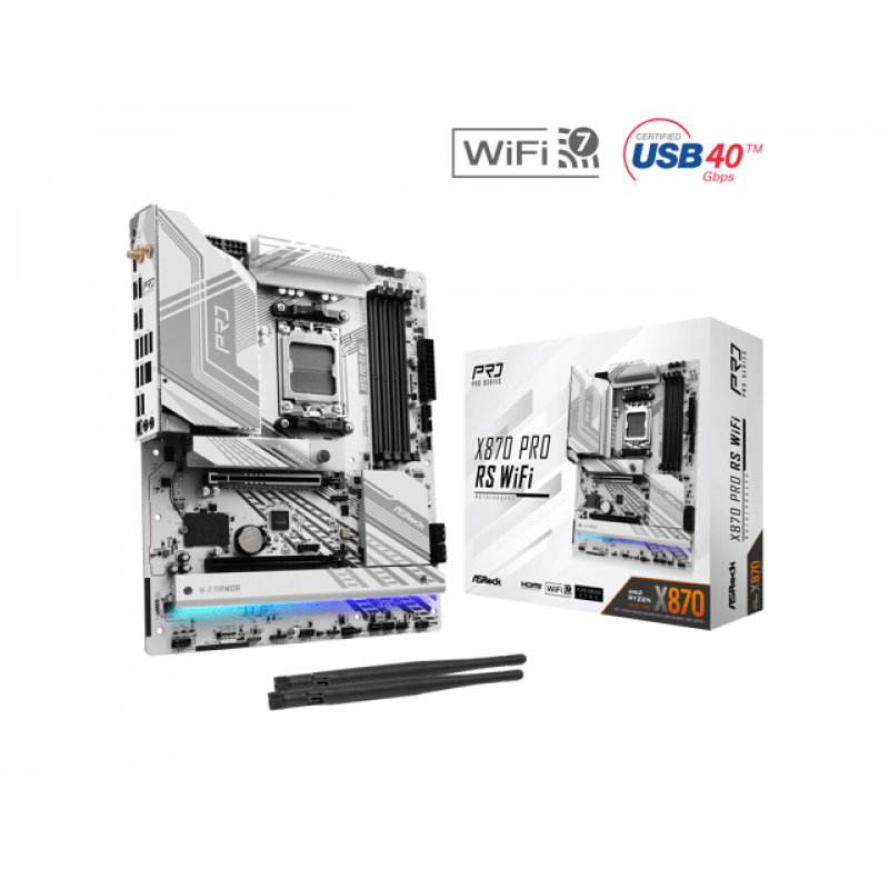 MOTHER ASROCK (AM5) X870 PRO RS WIFI MOTHER ASROCK (AM5) X870 PRO RS WIFI