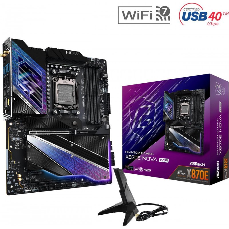 MOTHER ASROCK (AM5) X870E NOVA WIFI MOTHER ASROCK (AM5) X870E NOVA WIFI