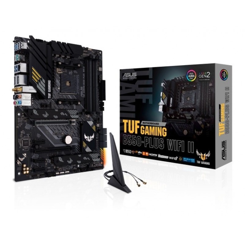 MOTHER ASUS (AM4) TUF GAMING B550-PLUS WI-FI II MOTHER ASUS (AM4) TUF GAMING B550-PLUS WI-FI II