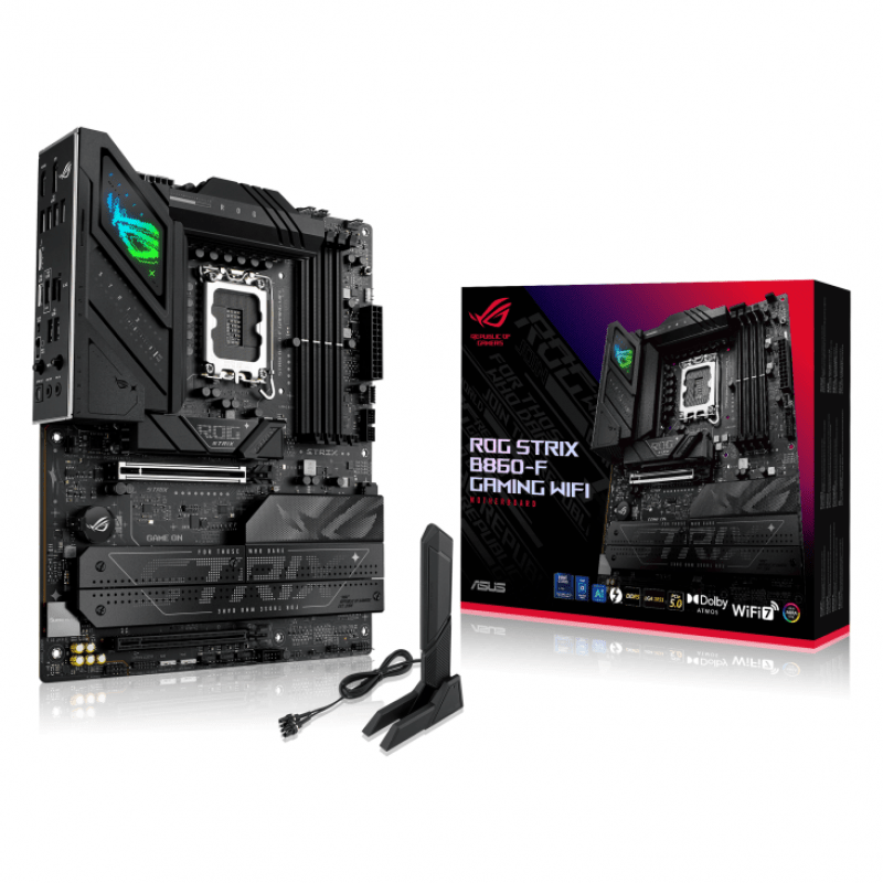 MOTHER ASUS LGA 1851 ROG STRIX B860-F GAMING WIFI MOTHER ASUS LGA 1851 ROG STRIX B860-F GAMING WIFI