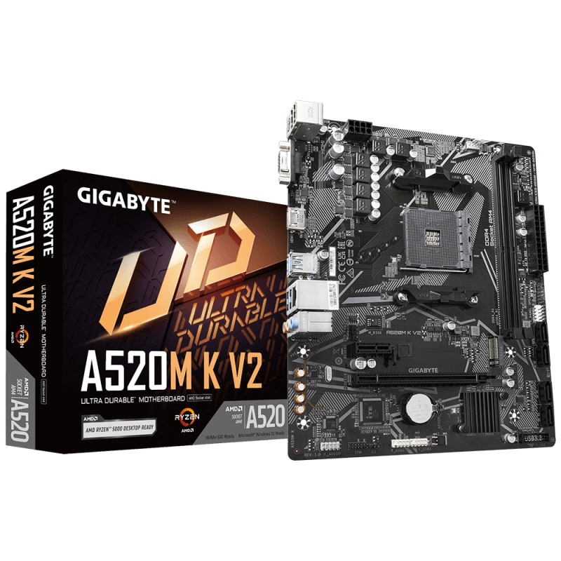 MOTHER GIGABYTE (AM4) A520M K V2 MOTHER GIGABYTE (AM4) A520M K V2